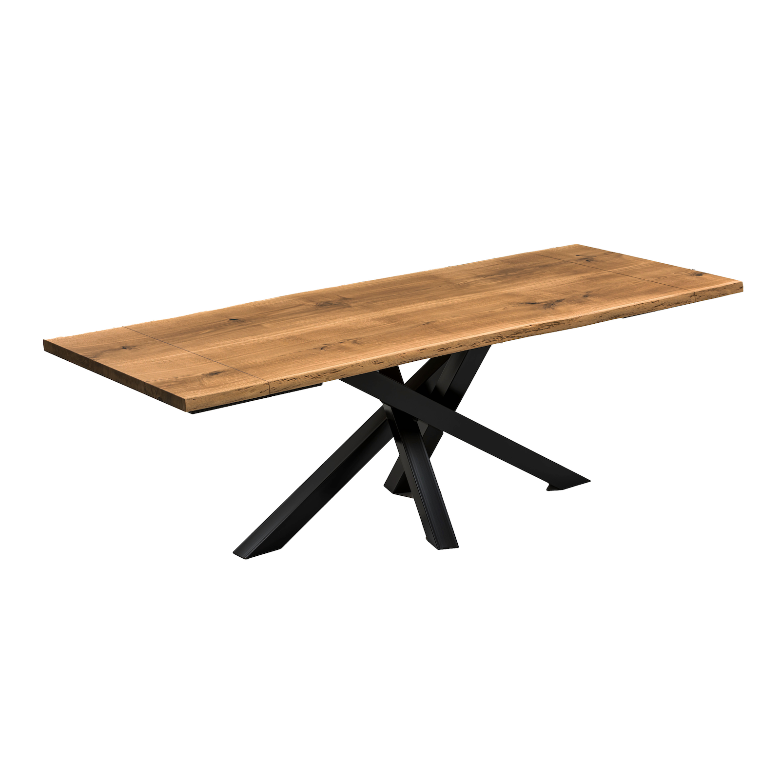 Julia Extendable Walnut Dining Table Spider Leg | S10Home