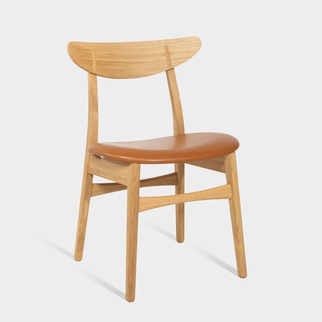 Eva Oak Dining Chair  | S10Home