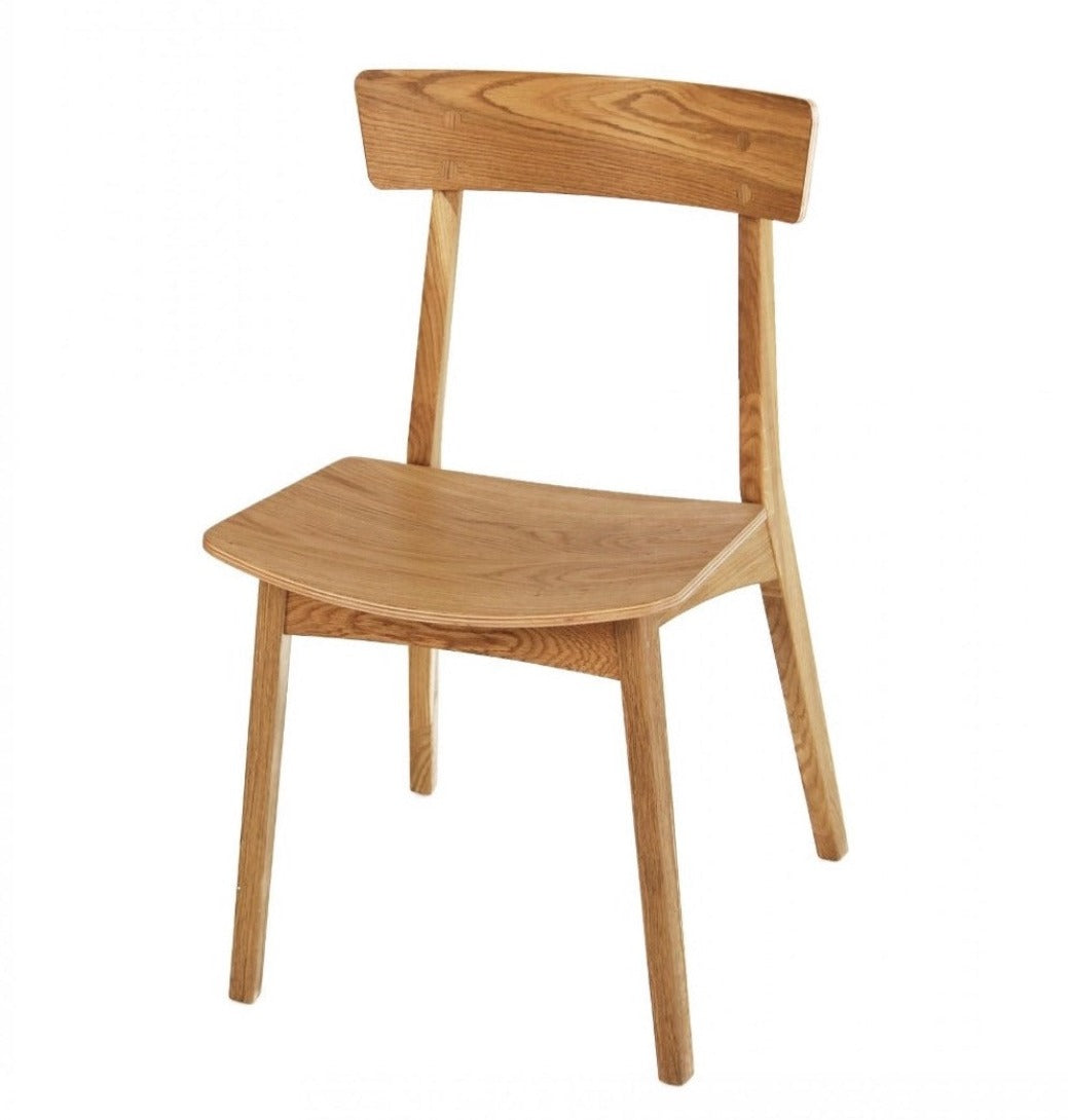 Aurora Dining Chair in Oak | Solid Wood | S10 Home