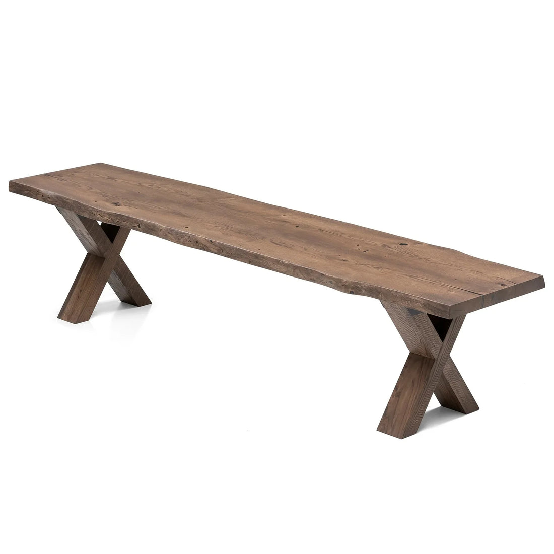 Chocolate Oak Bench | Solid Wood | S10Home