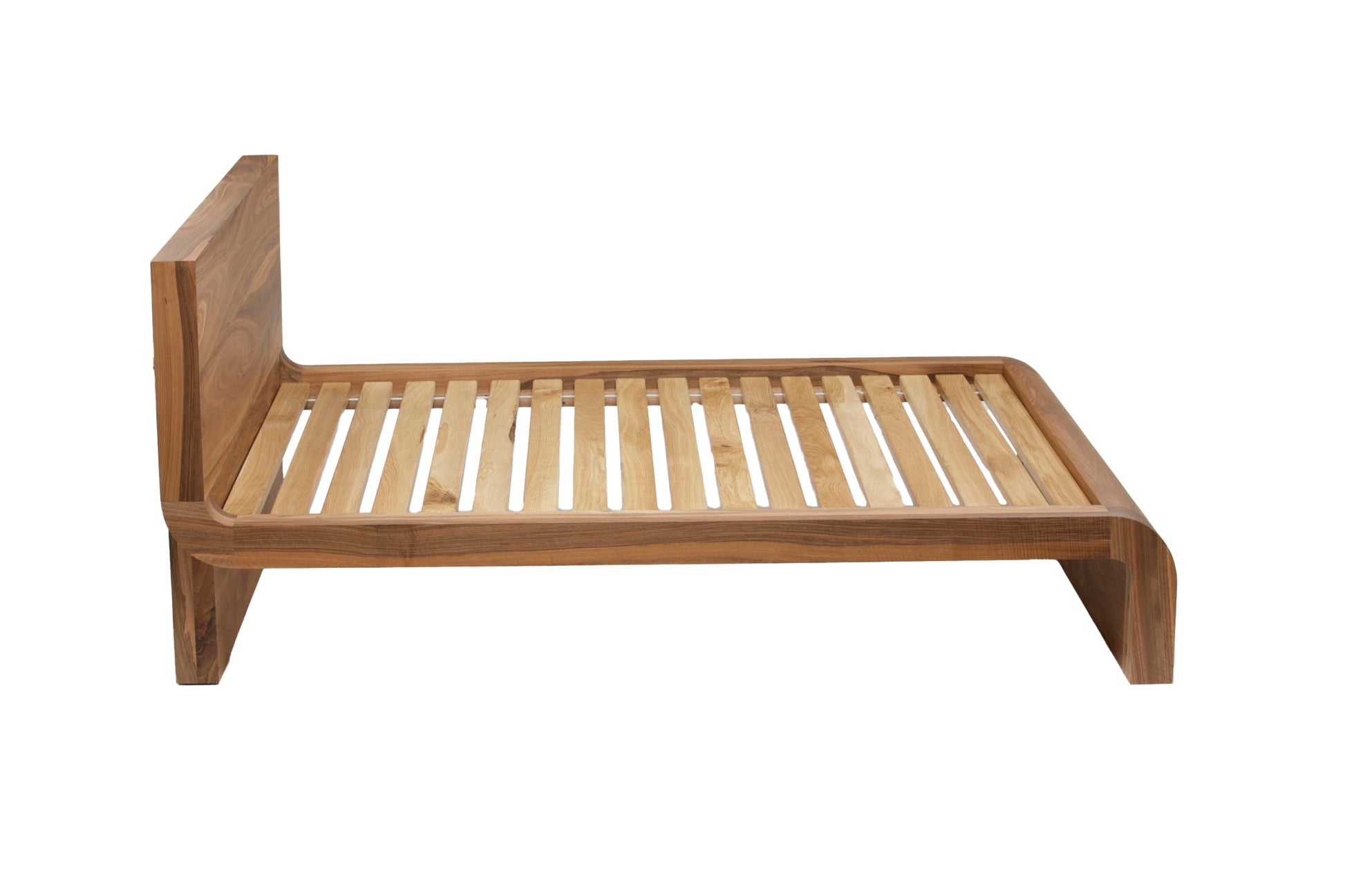 Emma Walnut Wood Bed | S10Home