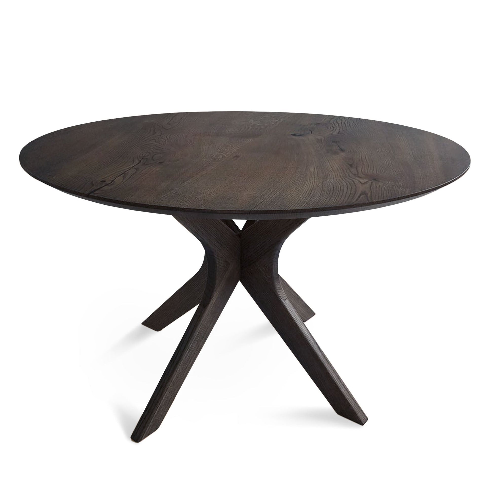 Bibi Extendable Round Dining Table in Solid Oak | S10Home