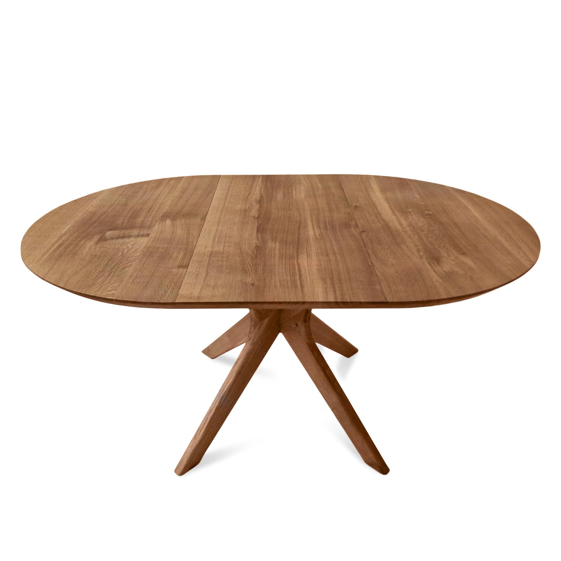 Bibi Extendable Round Dining Table in Solid Oak | S10Home