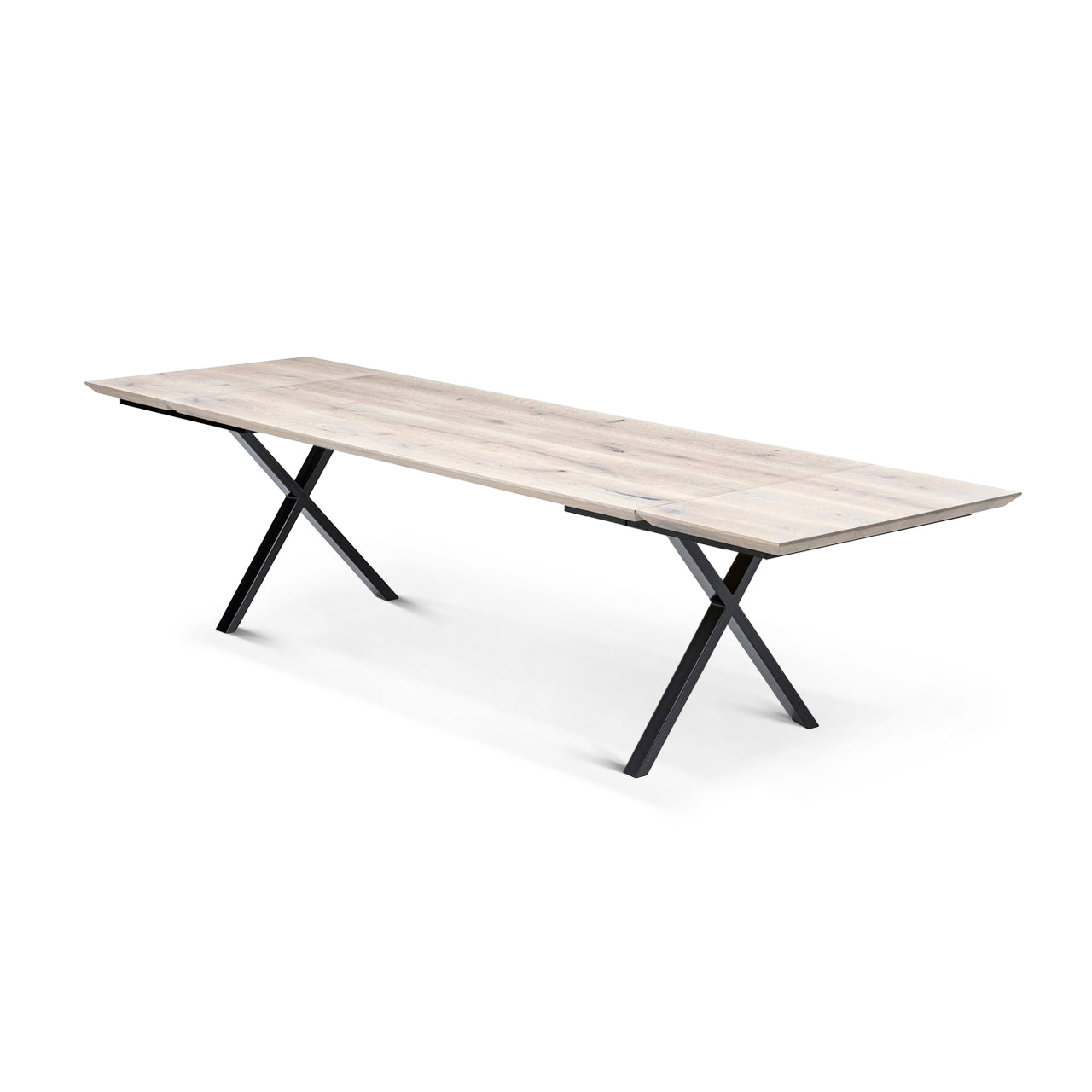 Eva Extendable Dining Table in Cotton Oak | Solid Wood | S10Home