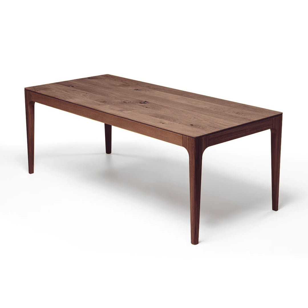 Cecilia Chocolate Oak Dining Table Extendable | S10Home