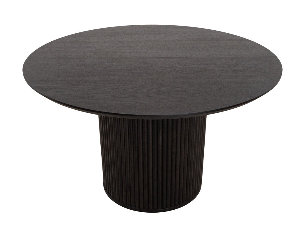 Chiara Dark Oak Round Dining Table | S10Home