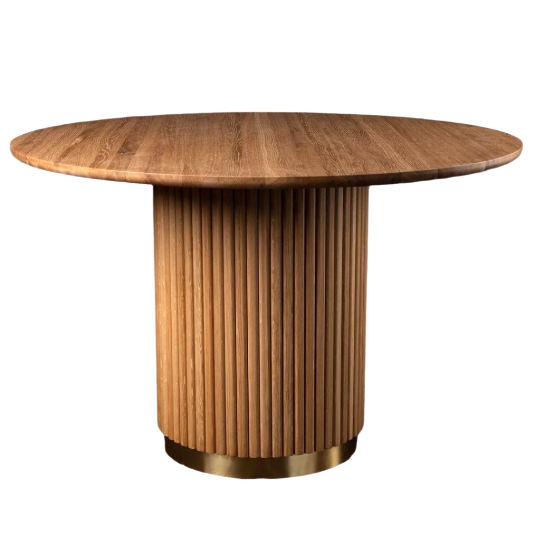Chiara Oak Round Dining Table |S10Home