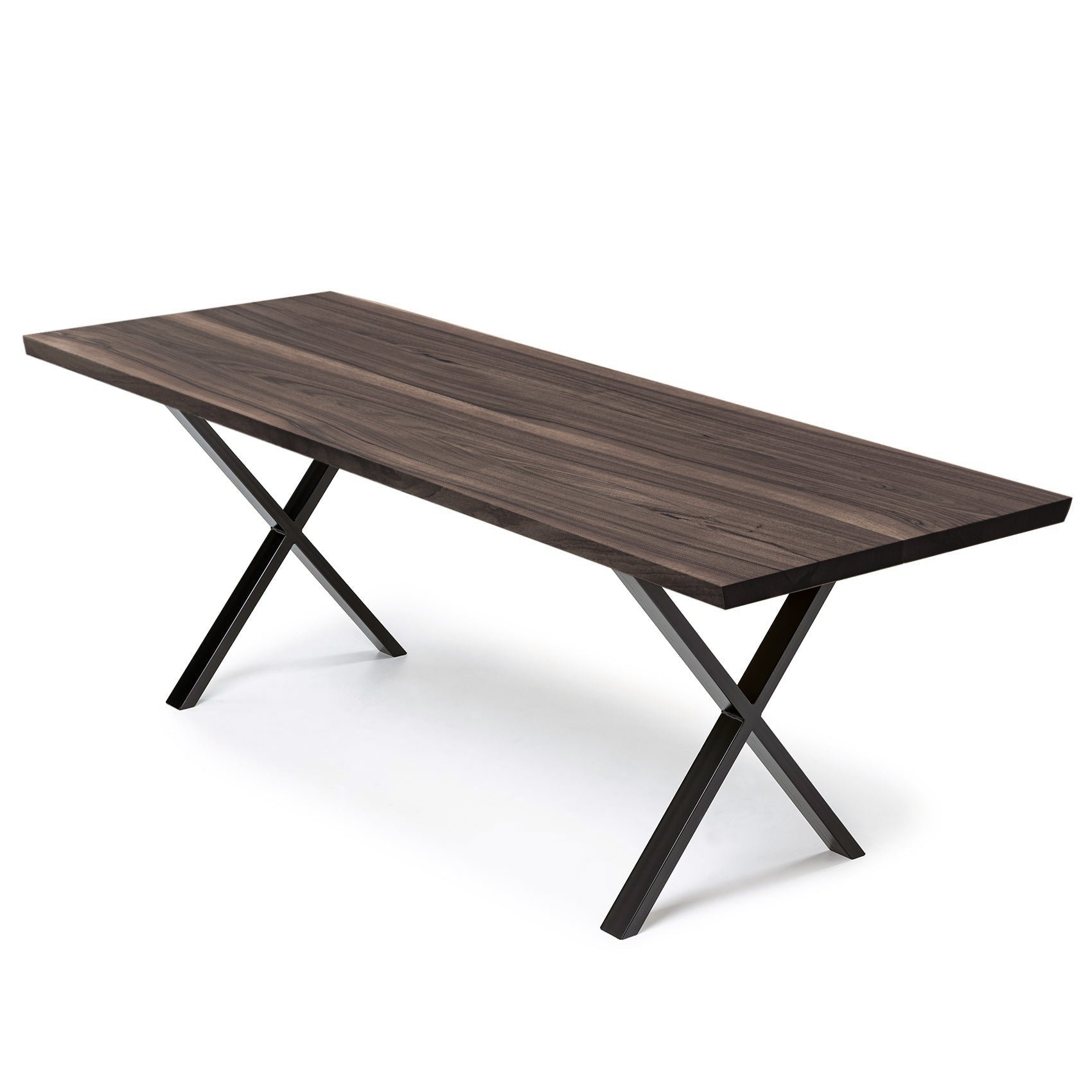 Eva Extendable Dining Table in Charcoal Walnut |Solid Wood |S10Home