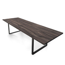 Eva Extendable Dining Table in Charcoal Walnut |Solid Wood |S10Home