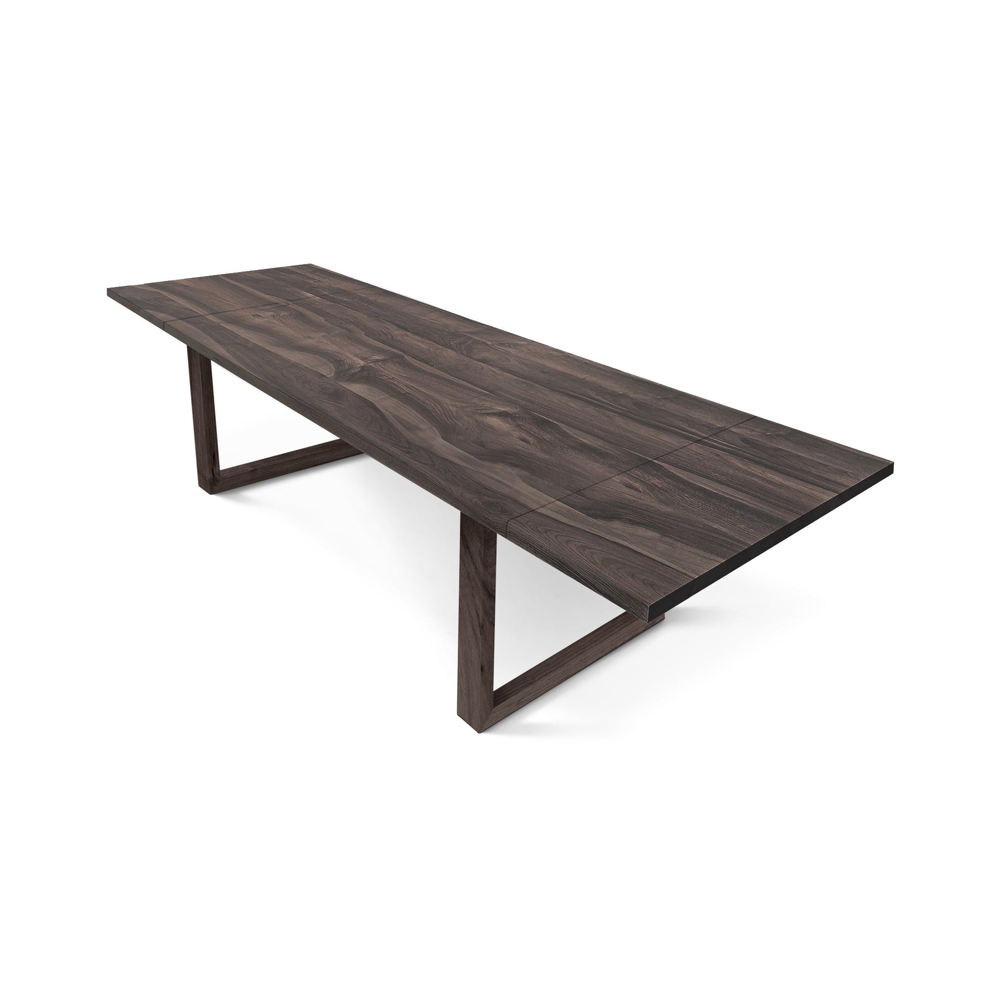 Eva Extendable Dining Table in Charcoal Walnut |Solid Wood |S10Home