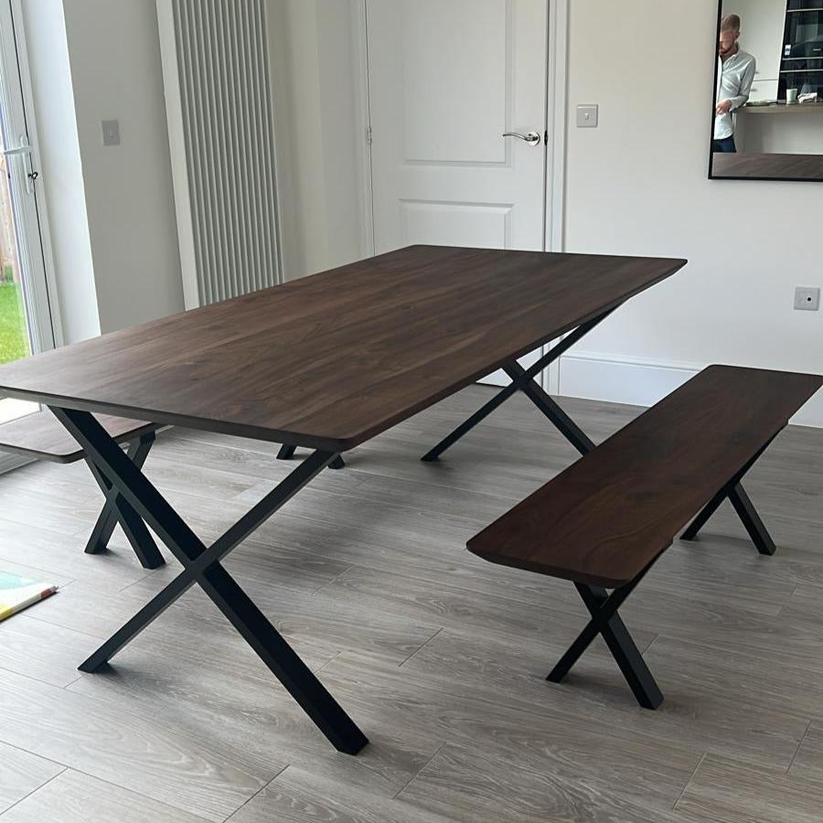 Eva Extendable Dining Table in Chocolate Walnut  | S10Home