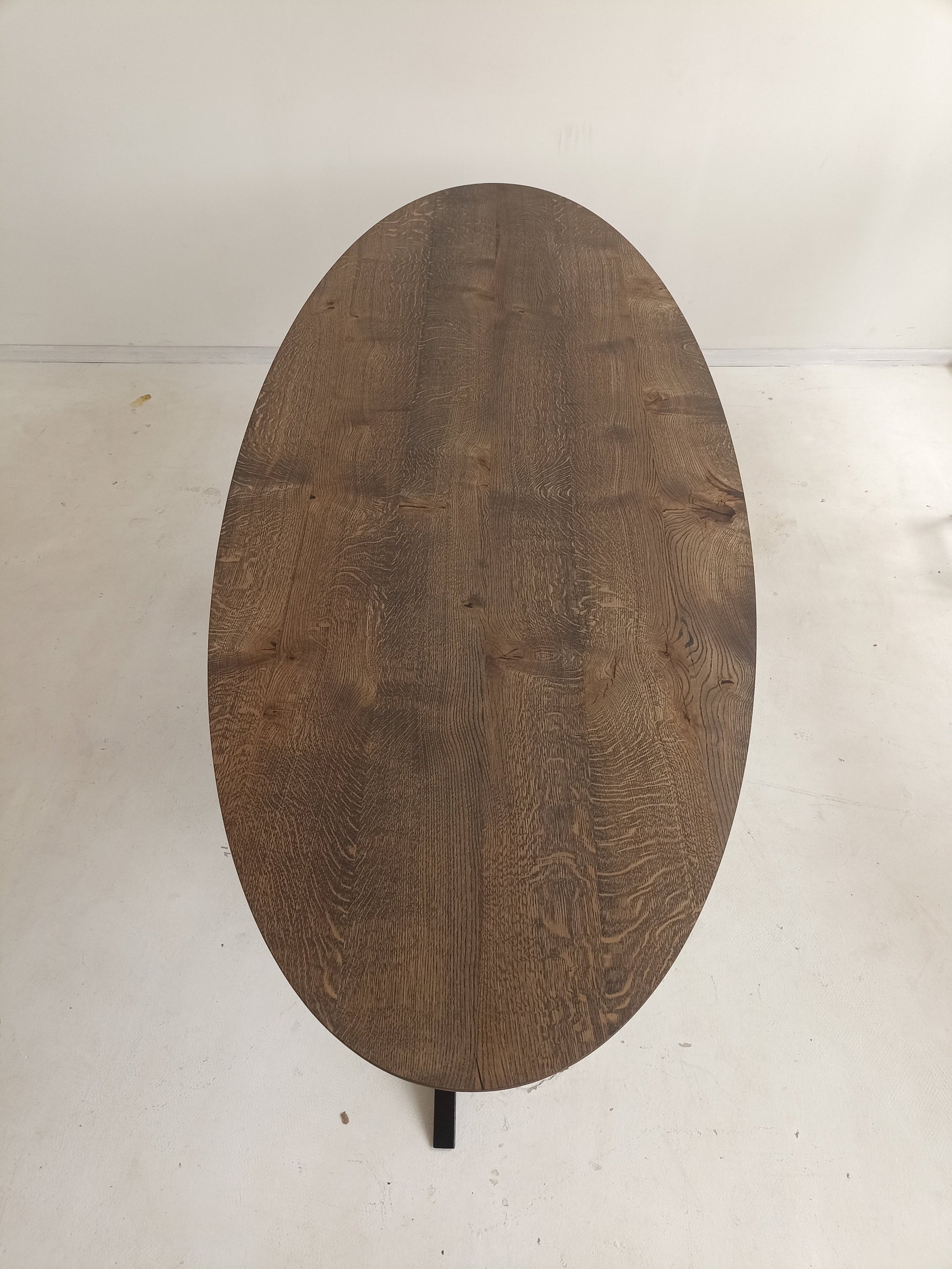Oval Oak Dining Table | Solid Wood | S10Home