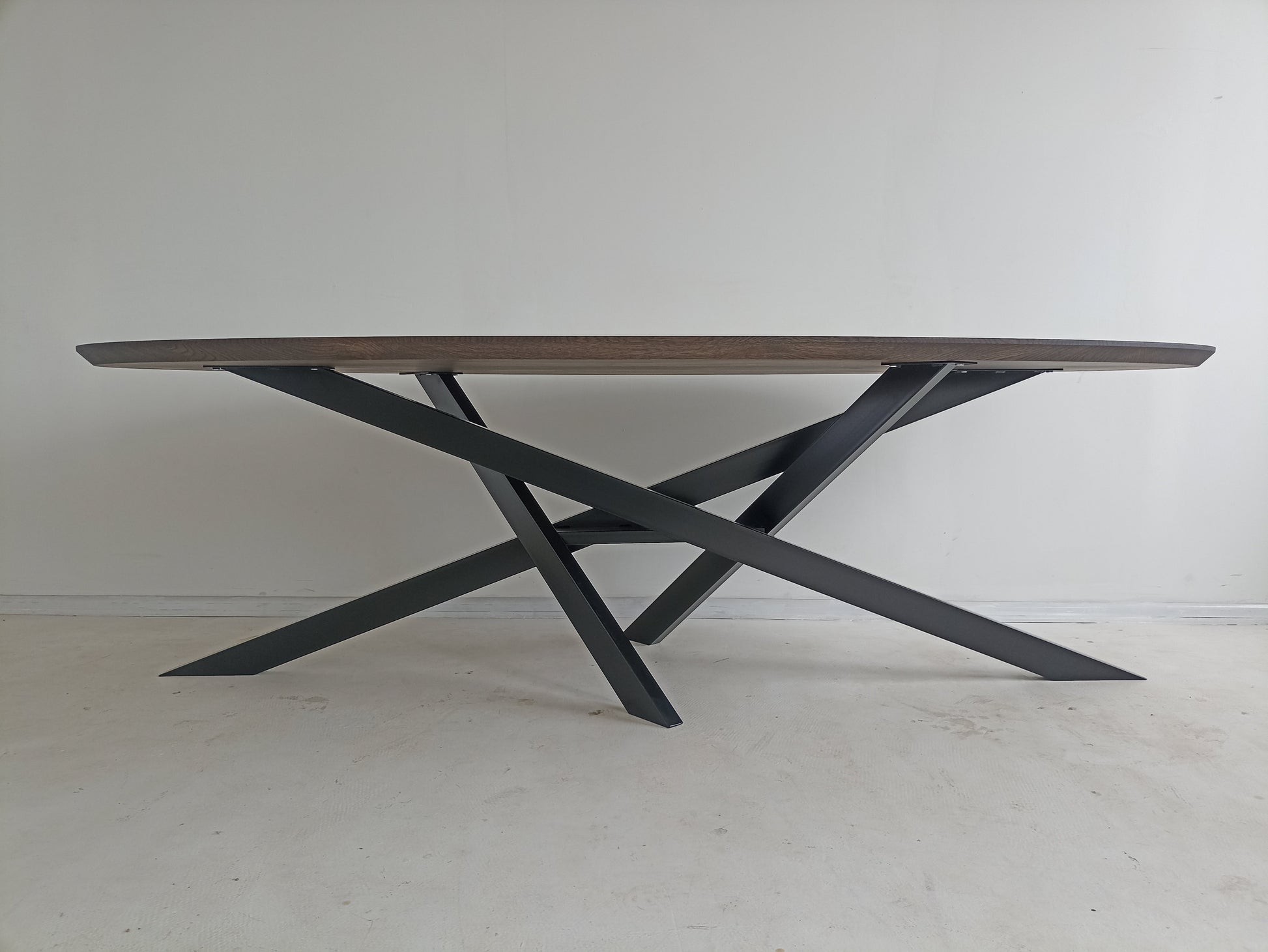 Oval Oak Dining Table | Solid Wood | S10Home