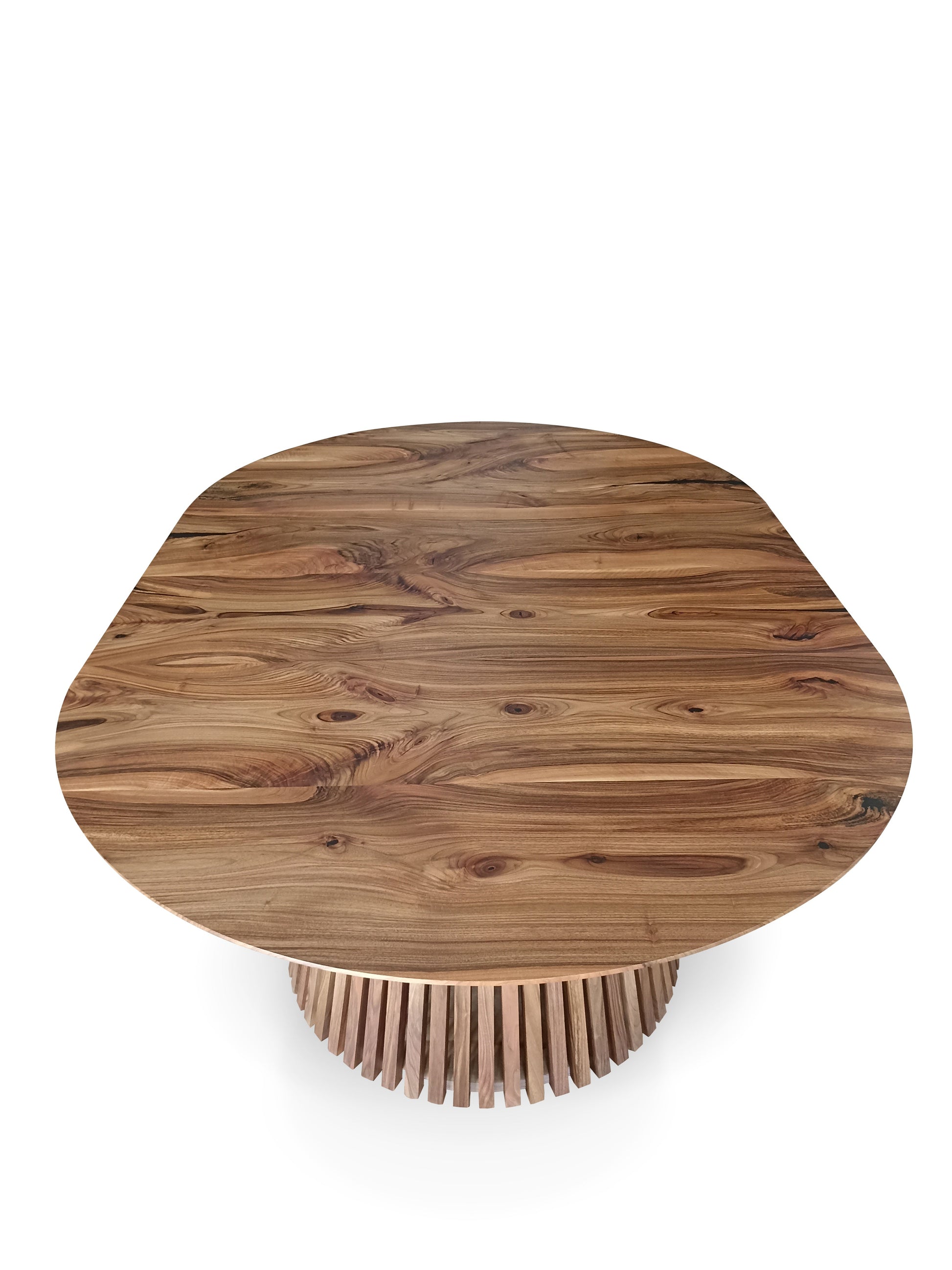 Vivien Extendable Round Walnut Dining Table | S10Home