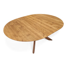Bibi Extendable Round Dining Table in Solid Oak | S10Home