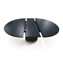 Chiara Dark Oak Round Dining Table | S10Home