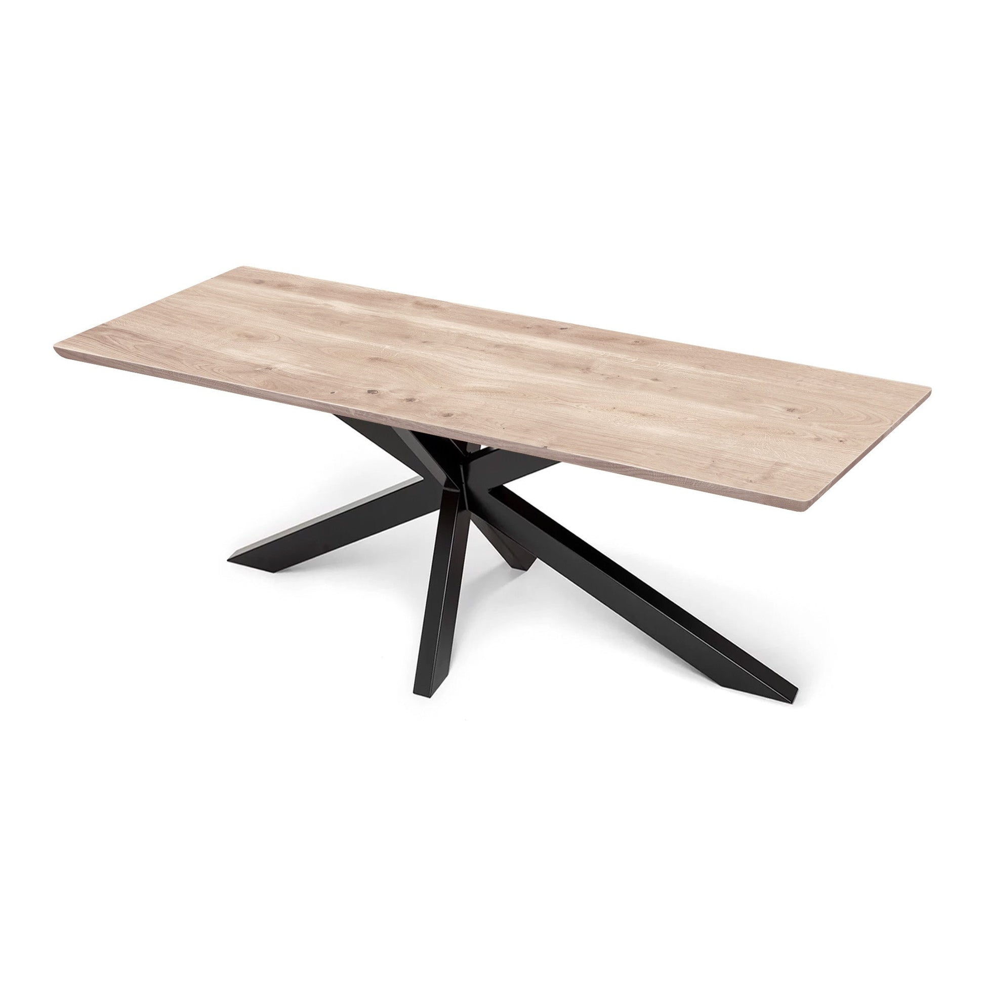 Julia Extendable Oak Dining Table Spider Leg | S10Home