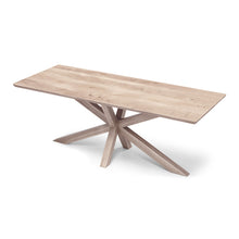 Julia Extendable Oak Dining Table Spider Leg | S10Home