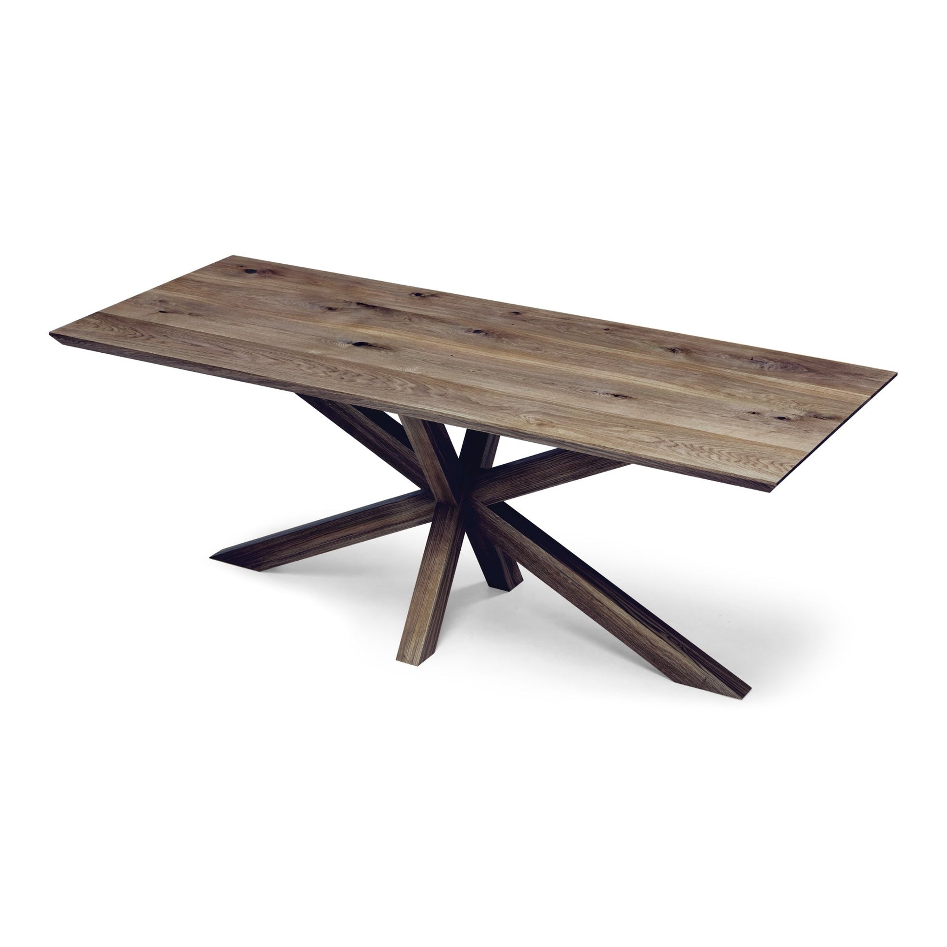 Julia Extendable Oak Dining Table Spider Leg | S10Home