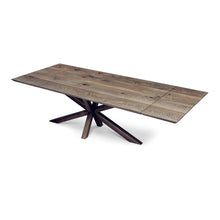 Julia Extendable Oak Dining Table Spider Leg | S10Home