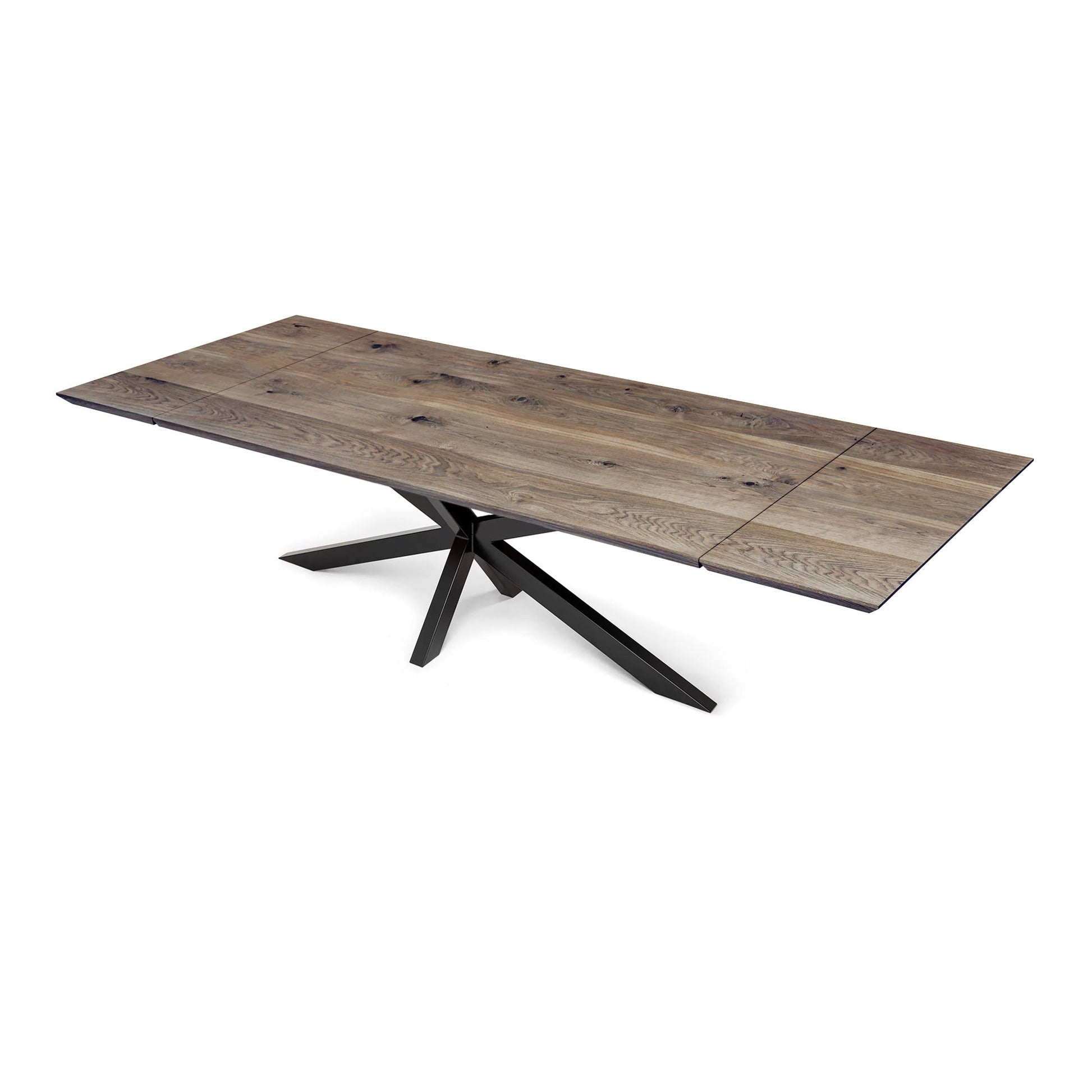 Julia Extendable Oak Dining Table Spider Leg | S10Home