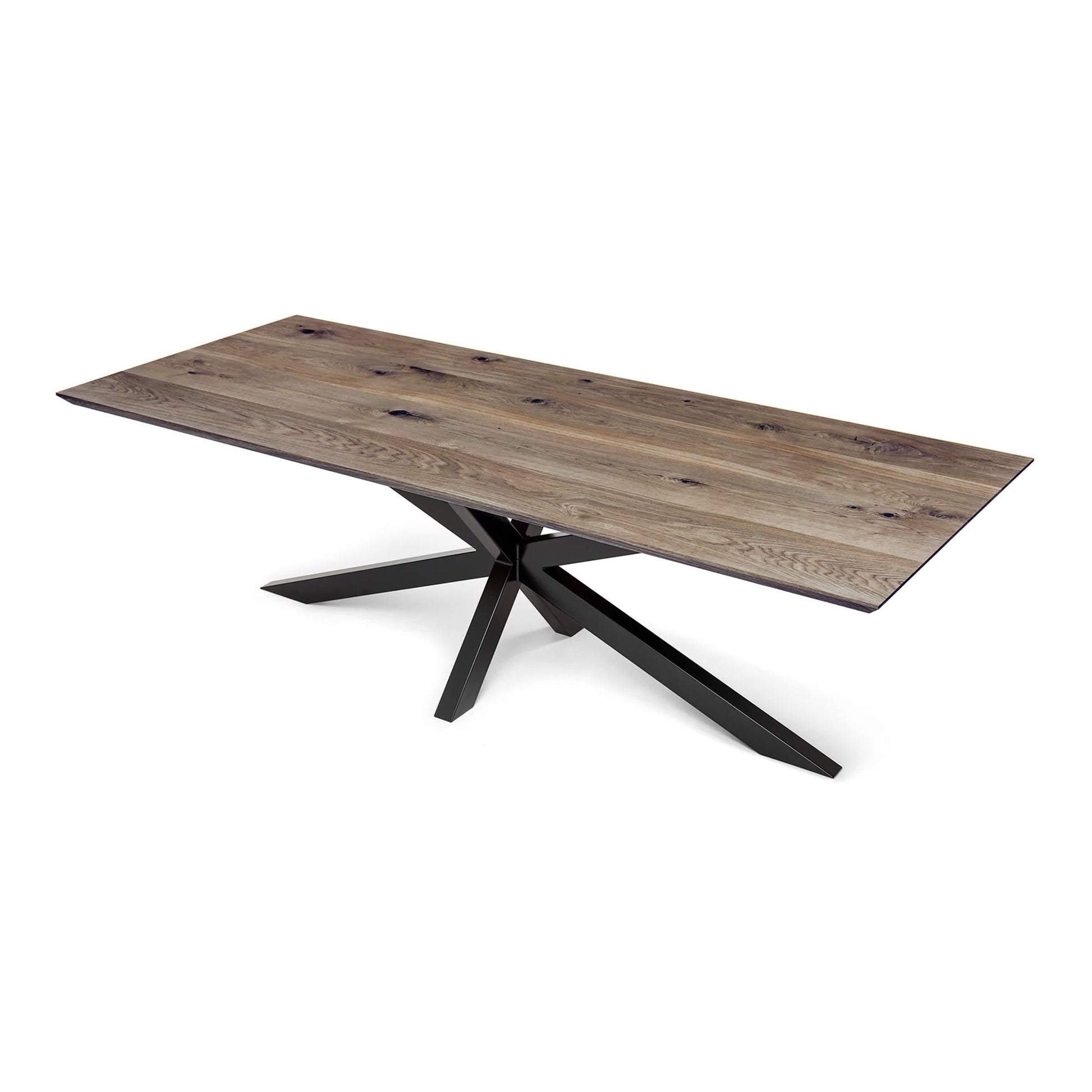Julia Extendable Oak Dining Table Spider Leg | S10Home