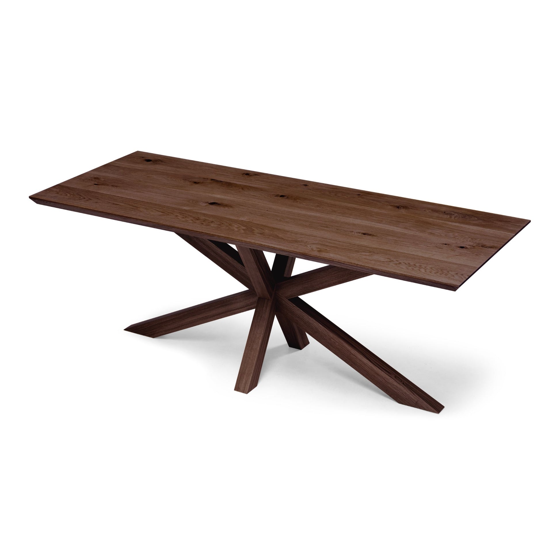 Julia Extendable Oak Dining Table Spider Leg | S10Home
