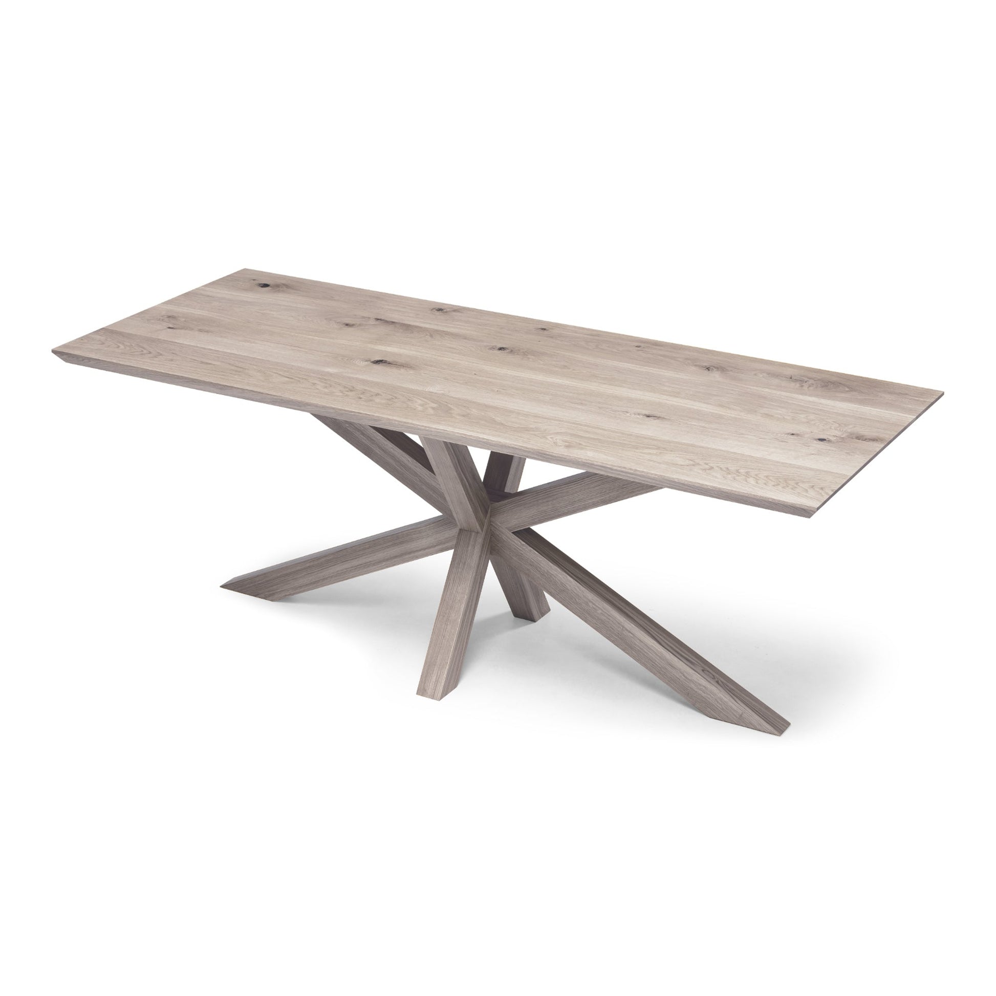 Julia Extendable Oak Dining Table Spider Leg | S10Home