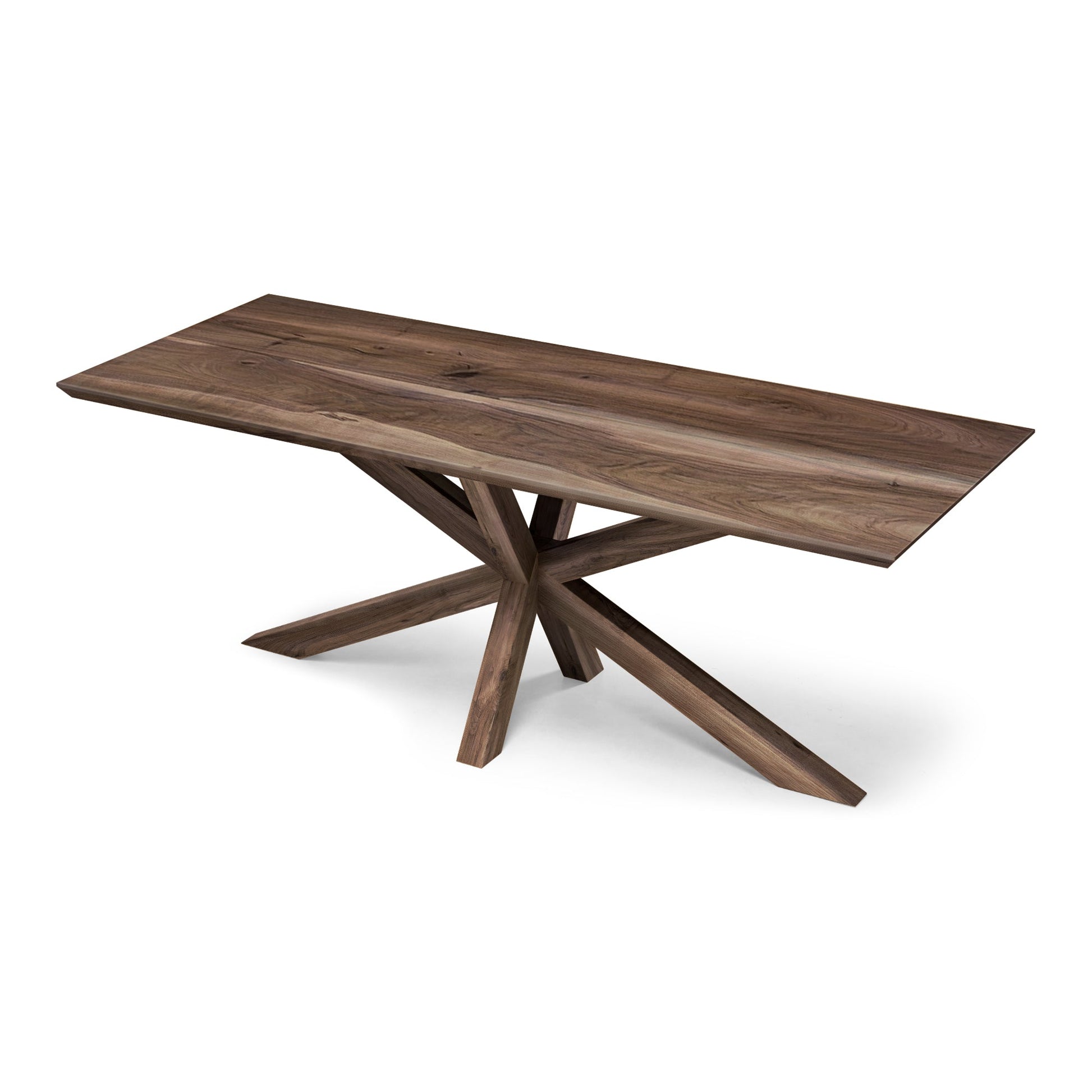 Julia Extendable Walnut Dining Table Spider Leg | S10Home
