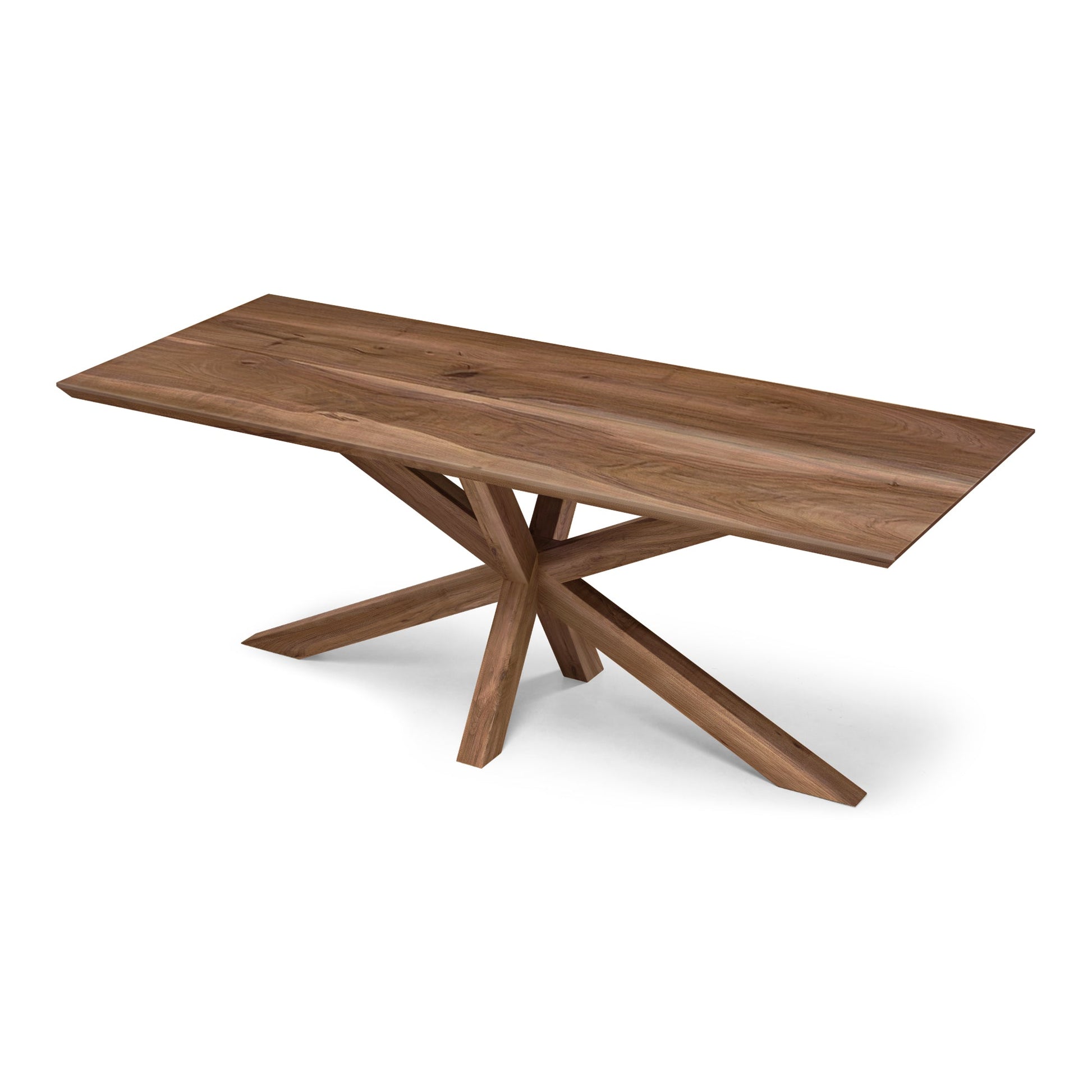 Julia Extendable Walnut Dining Table Spider Leg | S10Home