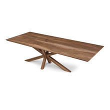Julia Extendable Walnut Dining Table Spider Leg | S10Home