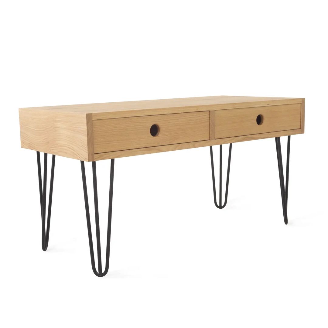 Karl Home Office Desk | Solid Wood| S10Home