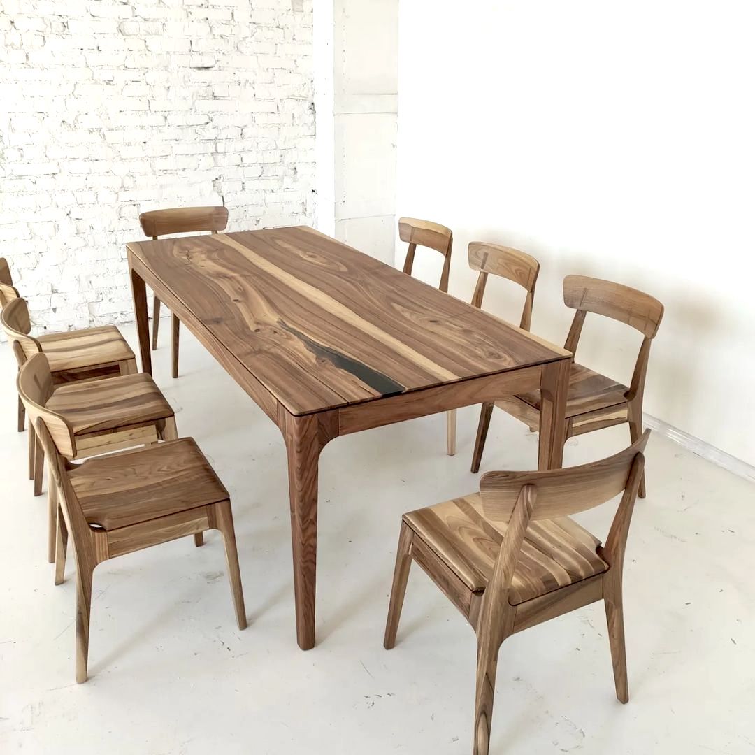 Cecilia Walnut Dining Chair | S10Home