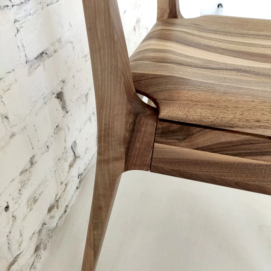 Cecilia Walnut Dining Chair | S10Home