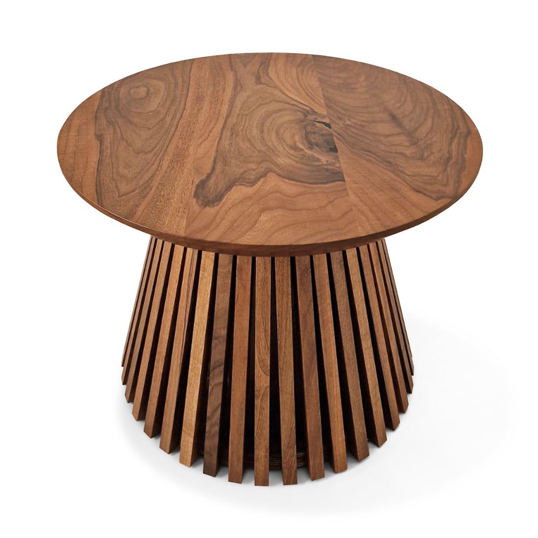 Vivien Chocolate pyöreä pähkinäpöytä