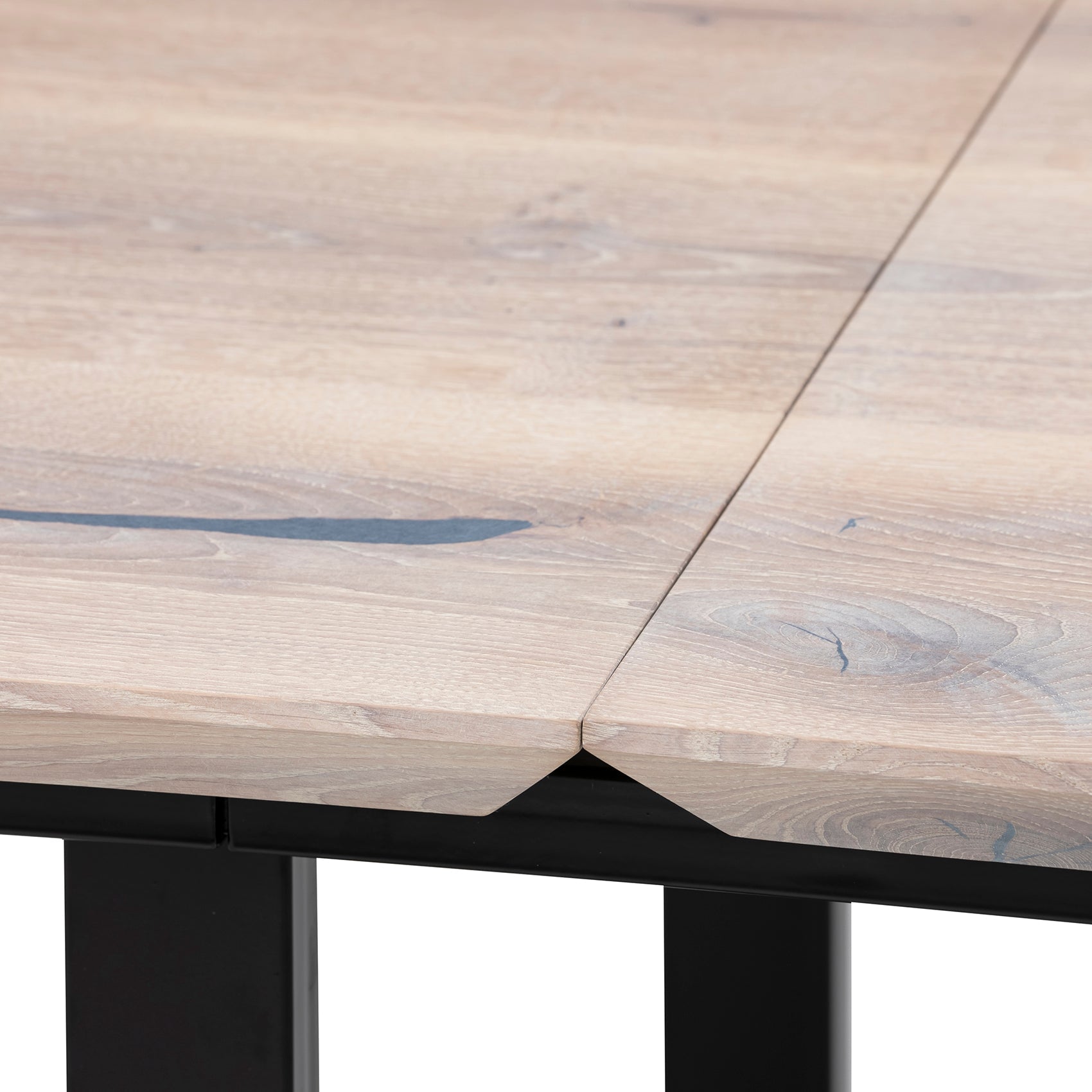 Eva Extendable Dining Table in Cotton Oak | Solid Wood | S10Home