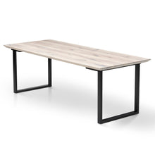 Eva Extendable Dining Table in Cotton Oak | Solid Wood | S10Home