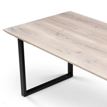 Eva Extendable Dining Table in Cotton Oak | Solid Wood | S10Home