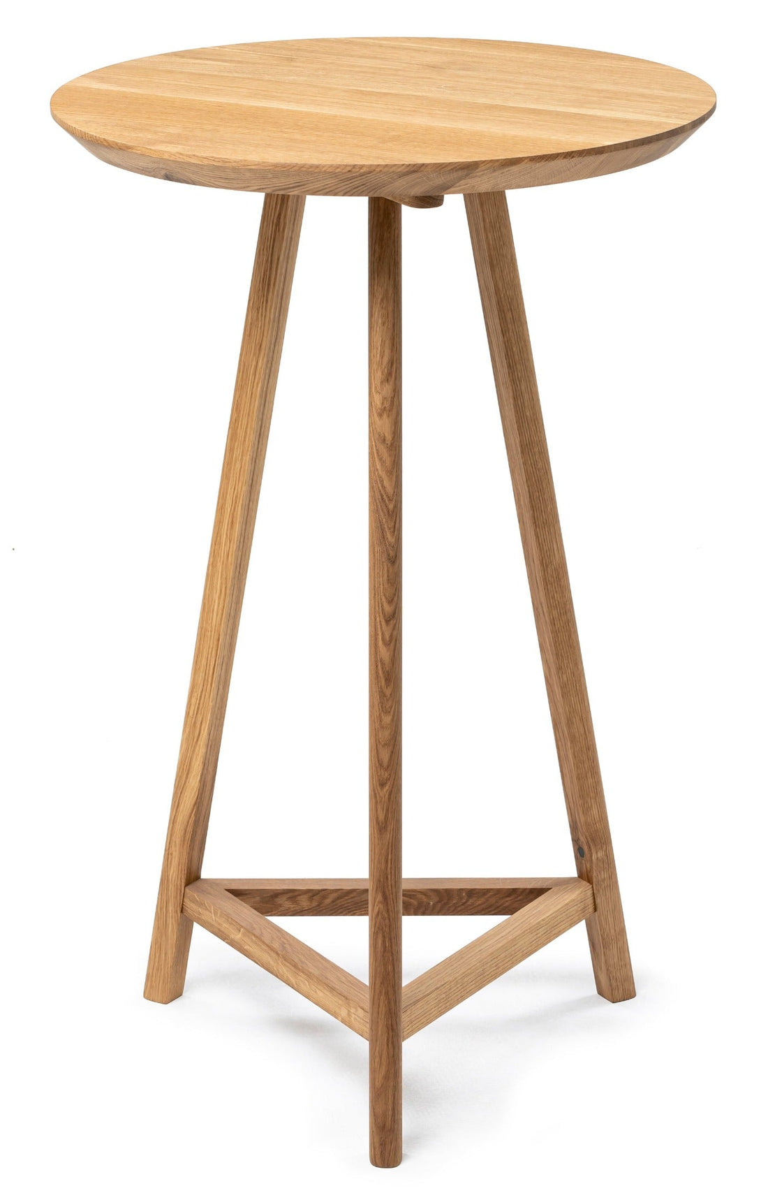 Round Oak Cafe Table | Solid Wood | S10Home