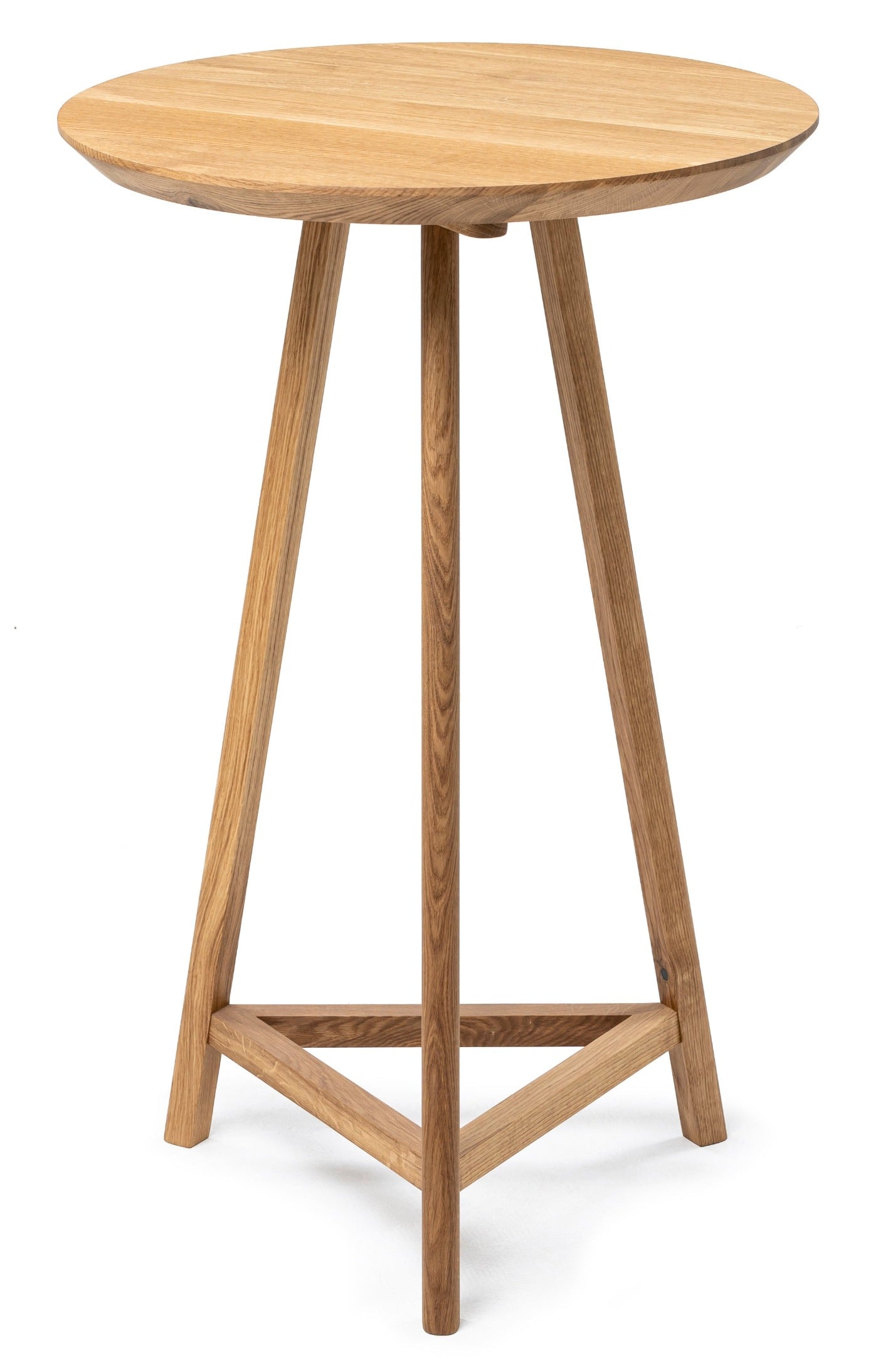 Round Oak Cafe Table | Solid Wood | S10Home