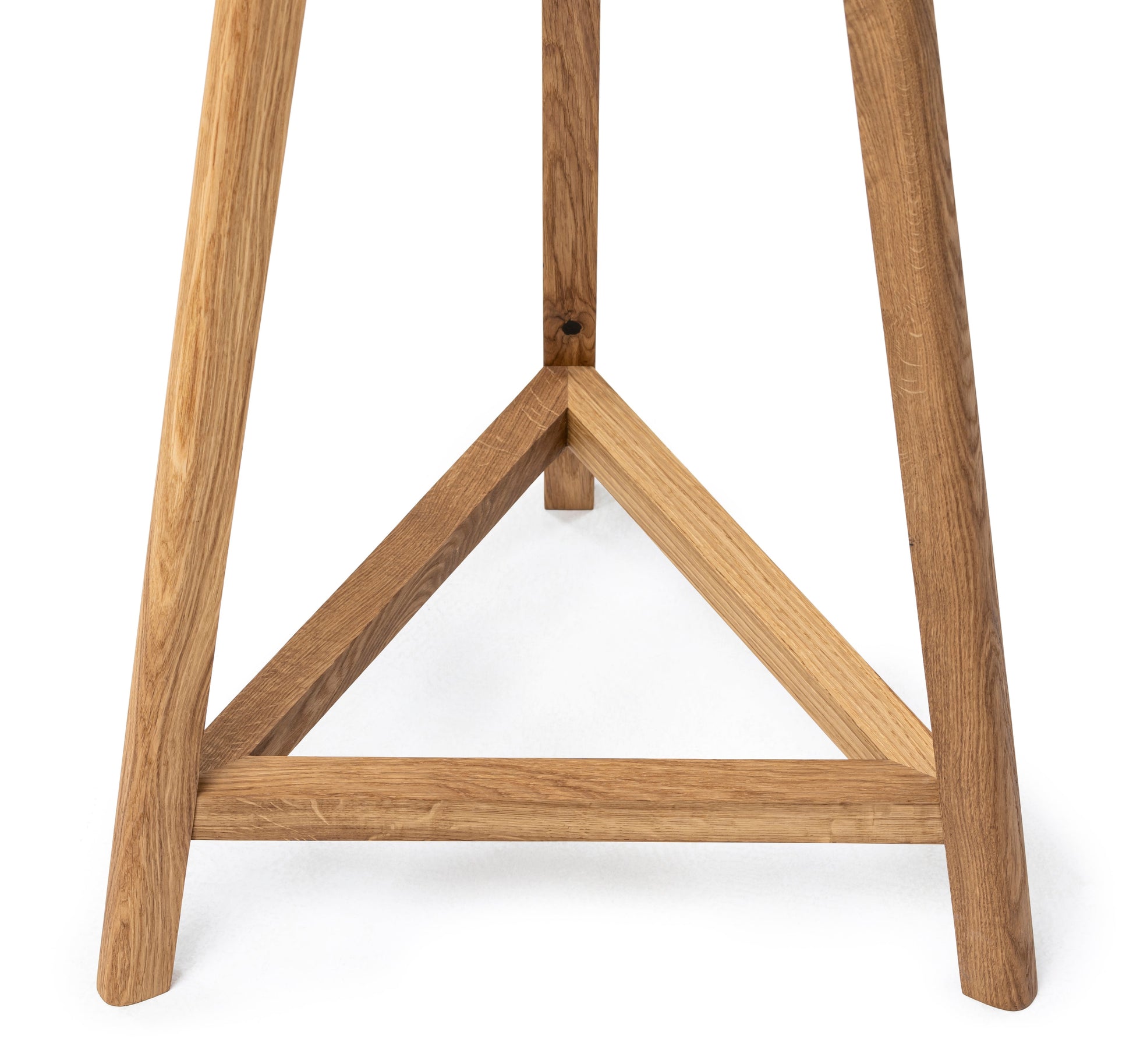 Round Oak Cafe Table | Solid Wood | S10Home