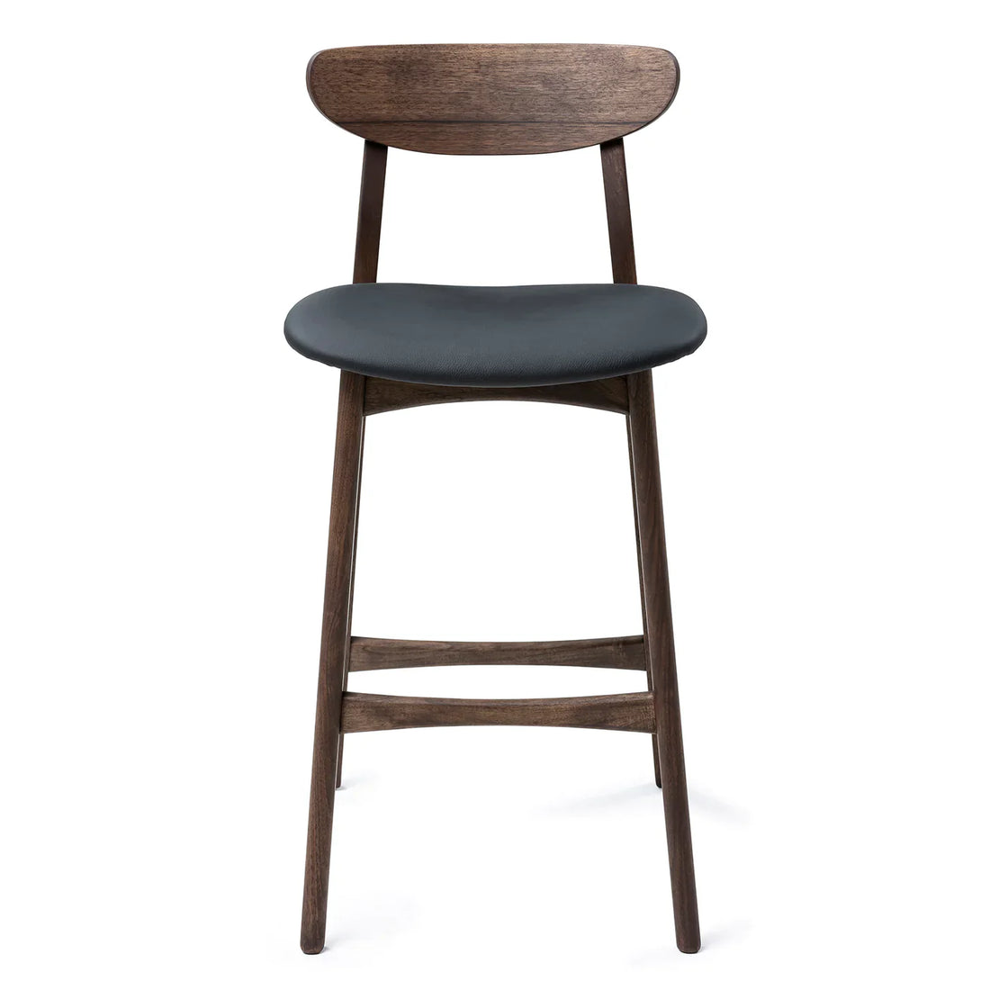 Eva Walnut Bar Stool | S10Home