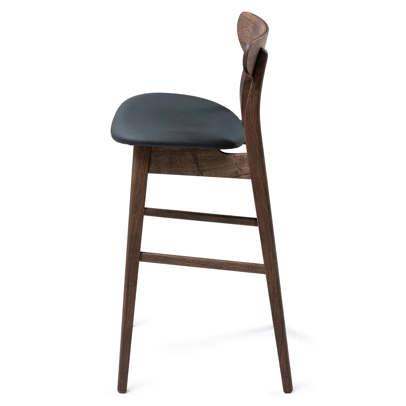 Eva Walnut Bar Stool | S10Home