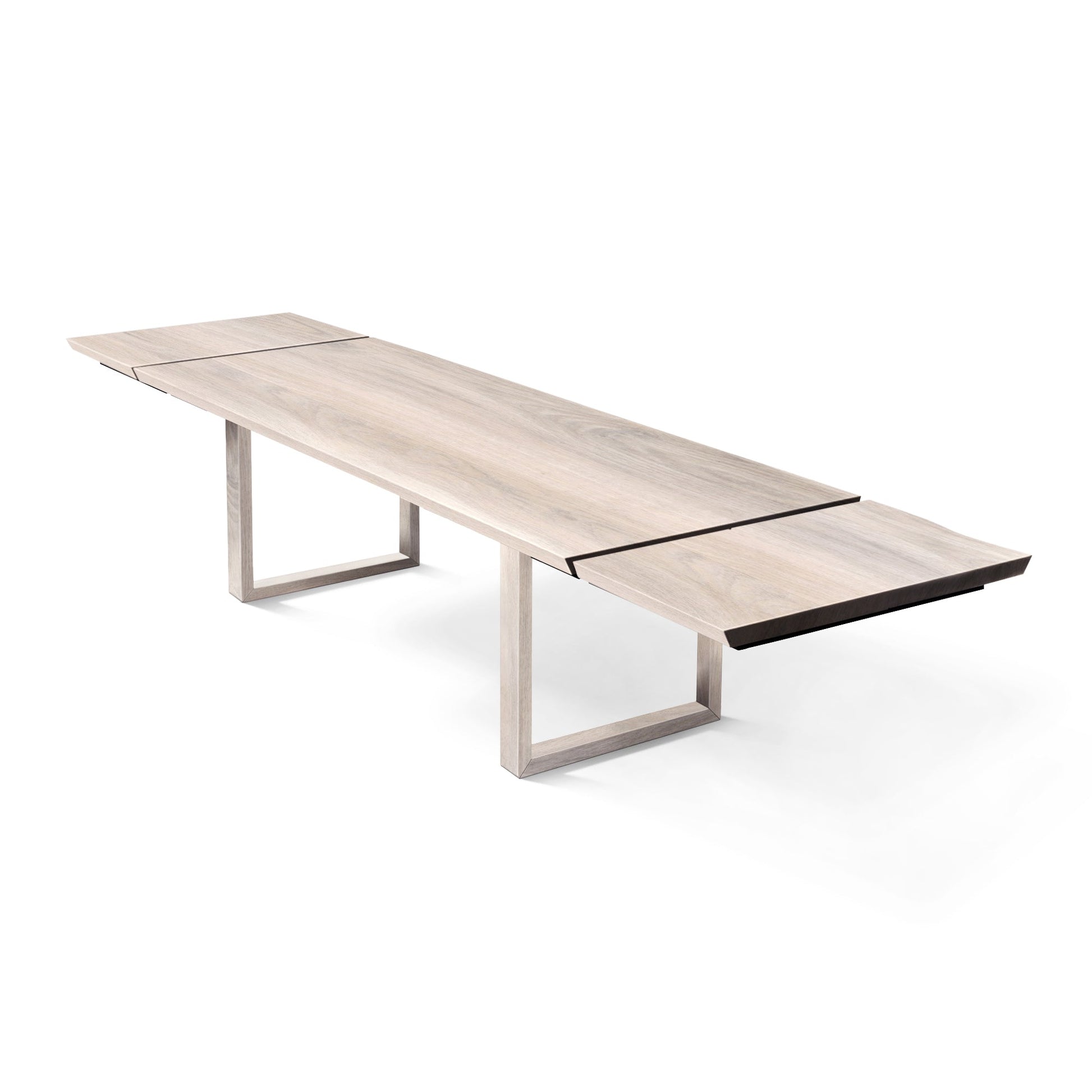 Eva Extendable Dining Table in Cotton Oak | Solid Wood | S10Home