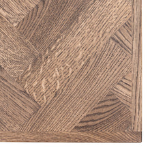 Astrid Herringbone Coffee Table in Chocolate Oak | S10Home