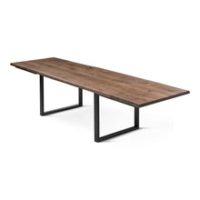 Eva Extendable Dining Table in Chocolate Oak by S10Home