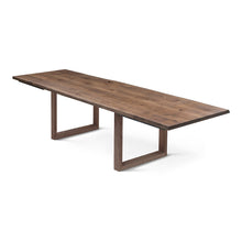 Eva Extendable Dining Table in Chocolate Oak by S10Home