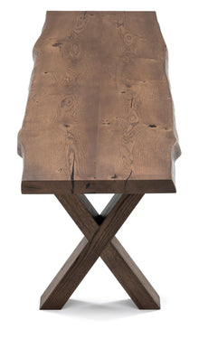 Chocolate Oak Bench | Solid Wood | S10Home