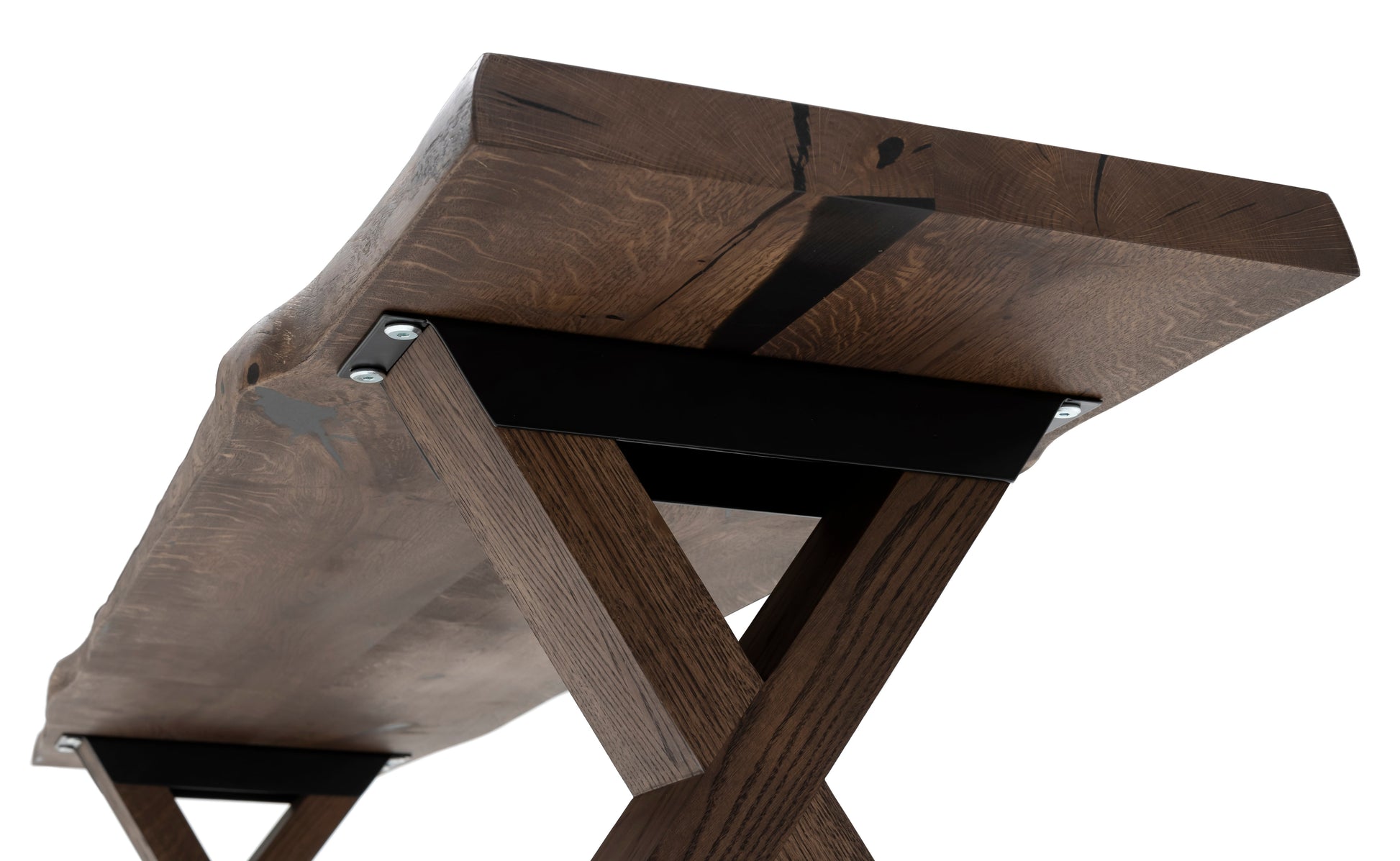 Chocolate Oak Bench | Solid Wood | S10Home