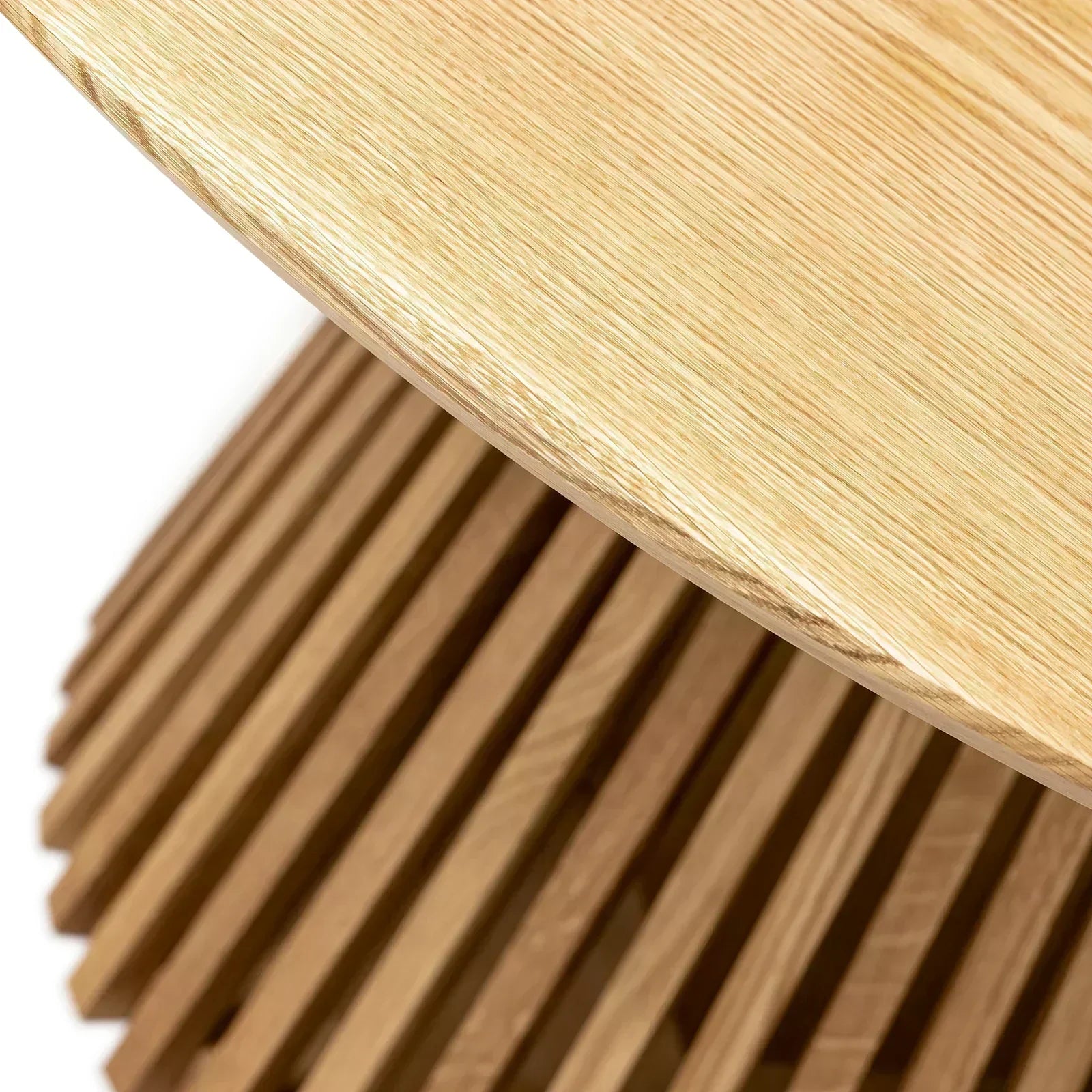 Vivien Extendable Round Oak Dining Table | S10Home